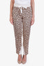 Sea New York Cheetah Print Jogger Pants Size 4
