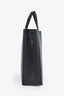 Celine Black Grained Calfskin Vertical Small Cabas Tote