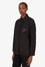 Fendi Black Button Up FF Logo Shirt Size 38
