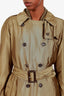 Gucci Vintage 2010 Green Trench Coat Estimated Size S