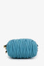Miu Miu Teal Leather Crossbody Bag
