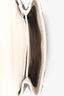Bottega Veneta Limited-Edition White Intrecciato Leather Velvet Medium Olympia Shoulder Bag