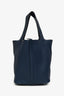 Hermès 2022 Navy Clemence Leather Picotin 22 Bag