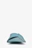 VBH Teal Metallic Glitter Manila Stretch Sparkle Clutch Bag