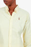 Ralph Lauren Yellow Slim Fit Button Up Shirt Size 4