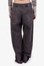 Entire Studios Grey Ultra Wide Jeans Size S