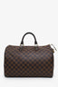 Louis Vuitton Damier Ebene Speedy 30 with Initial