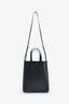 Celine Black Grained Calfskin Vertical Small Cabas Tote