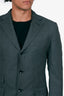 Tom Ford Grey Wool Single Breasted Blazer Size 48 Mens