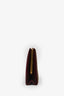 Pochette « Midnight » en satin bordeaux Saint Laurent