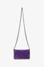 Stella McCartney Purple Chain Falabella Clutch