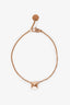 Hermès 18K Rose Gold Small Model Clou d'H Bracelet