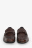 Salvatore Ferragamo Brown Alligator Loafers Size 11D Mens