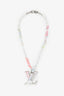 Louis Vuitton x Virgil Abloh 21SS White Ceramic LV Pastel Necklace