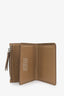 Maison Margiela Brown Grained Leather Four Stitches Wallet