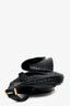 Tom Ford Black Croc Embossed Calfskin Leather Belt Bag