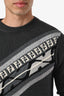 Fendi Grey Wool Forever Crew Neck Sweater Size 46 Mens