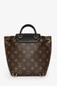Louis Vuitton Black/Brown Monogram Montsouris BB Backpack