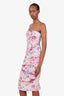 Hemant & Nandita Pink 'April' Midi Dress Size XS