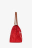 Grand sac cabas « Le Pliage Tour Eiffel » en édition limitée rouge de Longchamp