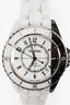 Pre-Loved Chanel™ White/Black Ceramic J12 12.1 Calibre 38mm Watch