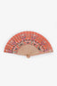 Christian Dior Pink 'Toile de Jouy' Hand Fan