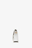 Jacquemus White Leather Le Bambino Long Shoulder Bag