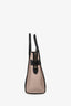 Celine Black/Taupe Leather 'Luggage' Medium Tote
