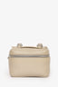 Loro Piana Shimmer Grey Calfskin Extra Pocket Mini Crossbody