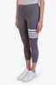 Thom Browne Grey 4-Bar Compression Leggings Size XS
