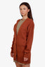 Soia & Kyo Brown Long Cardigan Size XS