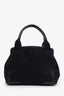 Balenciaga Black Canvas Cabas XS Tote Bag with Pouch