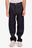 Thom Browne Dark Blue Cotton Straight Leg Jeans Size 1 Mens
