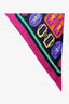 Hermès Multicoloured Printed Silk Triangle Scarf