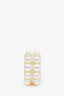 Cult Gaia Ivory Eos Acrylic Clutch