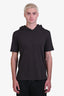 Bottega Veneta Brown Cotton Short Sleeve Hooded T-Shirt Size S Men's