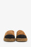 Pre-loved Chanel™ Brown Suede Coco Beach Mules Size 40