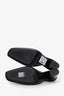 Bottega Veneta Black Calfskin Step San Marco Mules Size 40