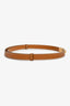 Hermès 2018 Gold Epsom Leather Rivale Belt 18 GHW