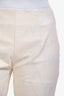 GCDS White Snakeskin Print Logo Shorts Size XS with Tags