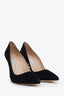 Manolo Blahnik Black Suede Pumps Size 37