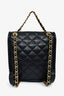 Pre-loved Chanel™ 2024 Rectangle Quilted Lambskin Small Backpack