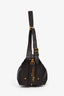 Christian Dior 2025 Brown Calfskin D-Journey Medium Shoulder Bag