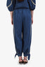 Zimmermann Blue Denim Dark Wash Embroidered Balloon Pants Size 2