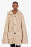 Acne Studios Beige Kangry Angry Bear Cardigan Size M-L