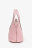 Hermès 2023 Rose Sakura Clemence Leather In-the-Loop 18 Bucket Bag