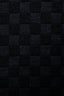 Louis Vuitton Black Check Wool Logo Scarf