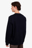 Hermès Navy Cotton Graphic Print Crew Neck Sweatshirt Size XXL Mens