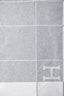 Hermès Grey/White Wool Cashmere Blend 'Avalon' Blanket
