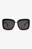 Pre-loved Chanel™ Burgundy Square Silver CC Sided Sunglasses